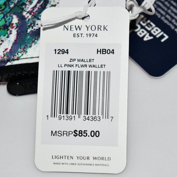 Libertine x LeSportSac wallet in geometric printed polyester #1294 HB04 NWT - Picture 5 of 5